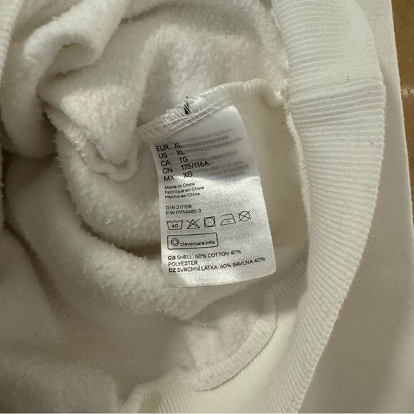 Lee x H&M White Sweatshirt - Picture 3 of 3
